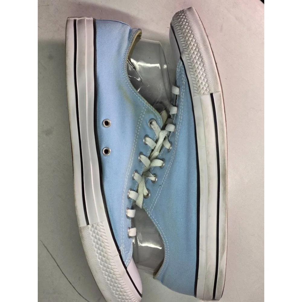 Converse All‎ Star Men's Sneakers Size 13 Women's Size 15 Blue Canvas Shoes - Picture 6 of 15